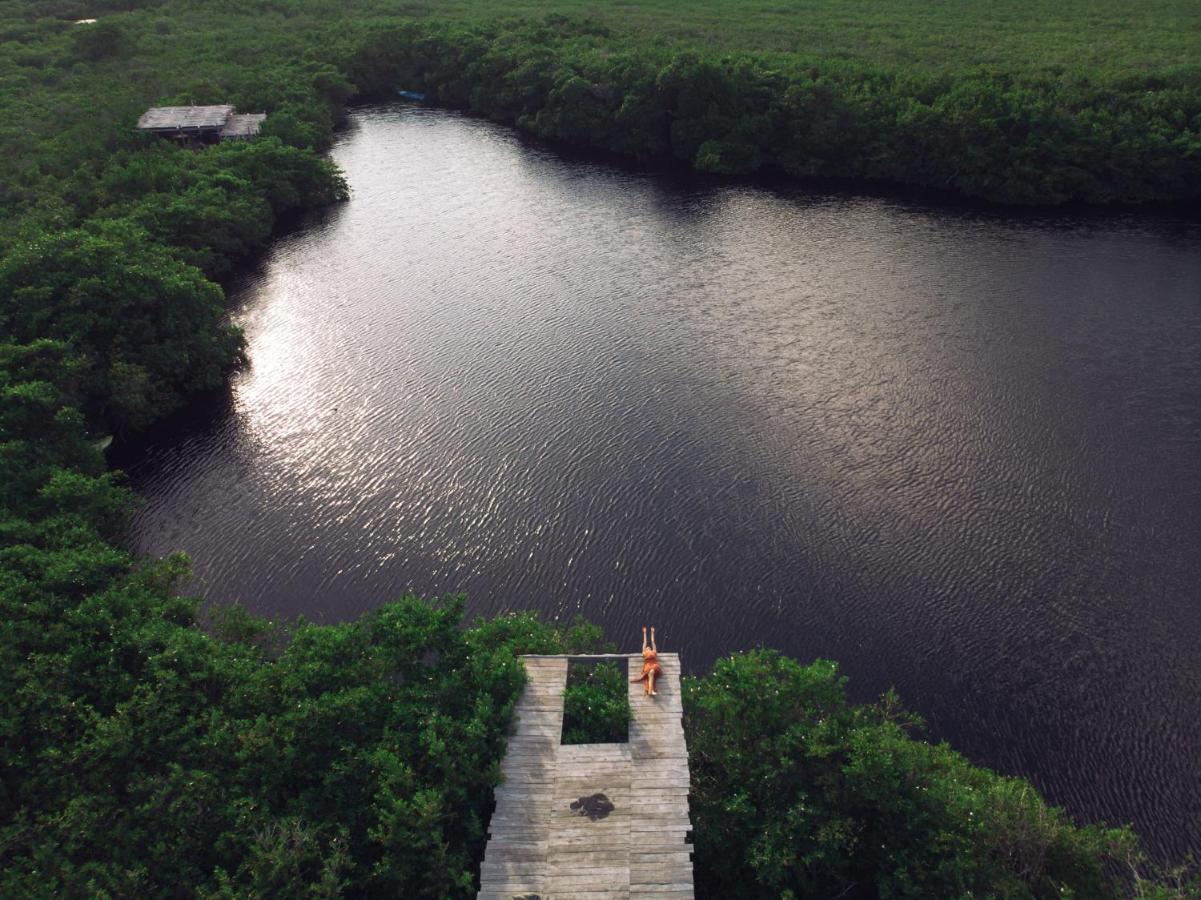 Nativus Glamping&Cenote Tulum Hotel Exterior foto
