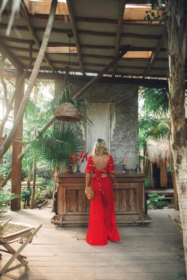 Nativus Glamping&Cenote Tulum Hotel Exterior foto