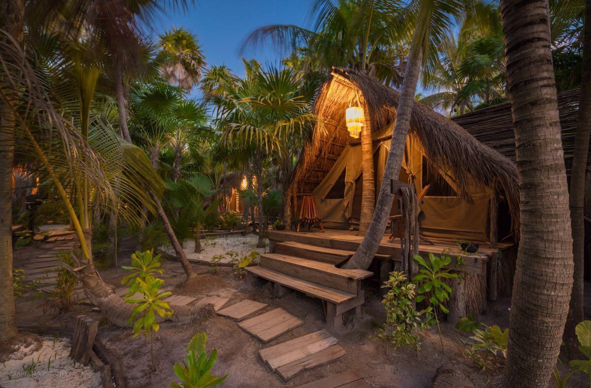 Nativus Glamping&Cenote Tulum Hotel Exterior foto