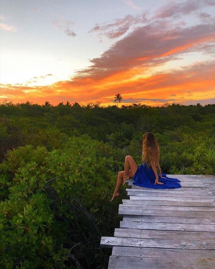 Nativus Glamping&Cenote Tulum Hotel Exterior foto